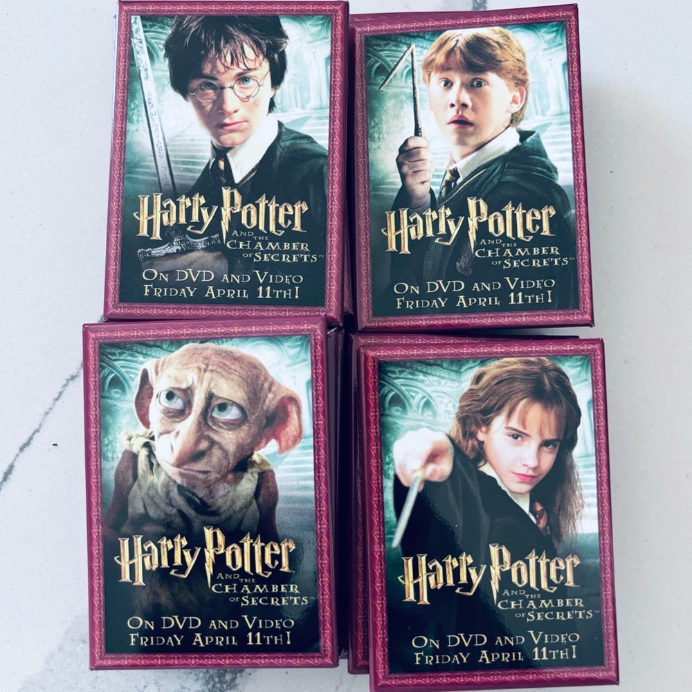 20 Pin Bundle: Harry Potter Chamber of Secrets Promotional DVD Release Pins